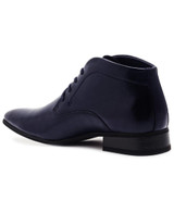 Lace Up Boots - Navy
