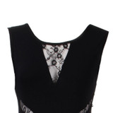 Lace Patchwork Romper Playsuits Long Pants  Plus Size New Elegant Rompers Sleeveless Women Jumpsuit Fashion Bodysuit Sleeveless