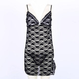 Lace Nightgown Sleepwear Dress Sexy Lingerie Babydoll Sleepwear G-string Mini Dresses