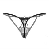 Lace G-String Panties Women Underwear Low Waist Transparent Lace Panties Thong Sexy Seamless G String Underpants