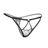 Lace G-String Panties Women Underwear Low Waist Transparent Lace Panties Thong Sexy Seamless G String Underpants