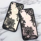 Lace Flower Phone Cases for iphone 6s/6 Plus/7/7 Plus/8/8 Plus X