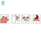 KONGDY Brand Lower Body Slim Patch 30 Pieces /Box Leg Slim Pad Body Weight Loss Plaster Fat Burning Patches Natural Ingredients
