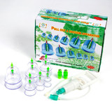 KONGDY Brand 12Pieces Vacuum Cupping Massage Chinese Health Care Therapy Kit Body Relaxation Cans Opener Pull body Cupping Set