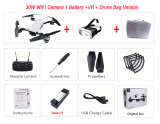 FPV Drone Camera wifi RC Helicopter Selfie Drone Real-Time Quadcopter