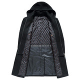 KOLMAKOV 2017 new winter high quality men's long wool trench coat,30% woolen Casual hooded Thicker warm jacket men.size M-3XL.