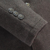 KOLMAKOV 2017 new winter high quality fur collar men's wool trench coat,cashmere windbreaker Thicker 50% woolen overcoat.