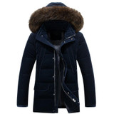 KOLMAKOV 2017 men fashion casual coats Men's Hooded keep warm thicken 90% White duck down Down Coats jacket Men's Winter jackets