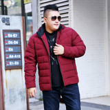 Big size Winter 7XL jacket red loose detachable cap Jacket Mens jacket thick coat tide Big size down jacket 7XL 8XL 9XL 10XL