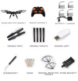 Big Size Selfie Drone With Camera Fpv Rc Drone 6-axis Rc Helicopter Wifi 4ch Quadcopter Toy For Children Shatter Resistant Dron