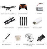 Big Size Selfie Drone With Camera Fpv Rc Drone 6-axis Rc Helicopter Wifi 4ch Quadcopter Toy For Children Shatter Resistant Dron