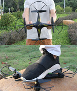 Big Size Selfie Drone With Camera Fpv Rc Drone 6-axis Rc Helicopter Wifi 4ch Quadcopter Toy For Children Shatter Resistant Dron
