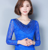 Big Size S-5XL Lady Lace Blouses 2016 Short Sleeve Shirts Embroidery Style Women White Shirts Black Tops
