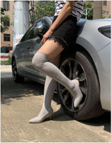 Mia Crystal Long Sock Boot