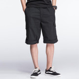 Big size calf-length pants male male cotton bags overalls casual pants plus size men XL cargo pants trousers