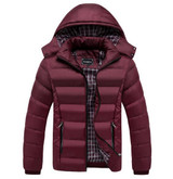 Big Size 5XL Winter Jacket Men Warm Down Jacket Casual Parka Men padded Winter Jacket Casual Handsome Winter Coat Hooded Parkas