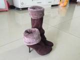 Big Size 34-43 High Heels Women Boots Over the Knee High Boots Party Sexy Lady Fashion Winter Woman Shoes Brand New