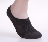Big size 14pcs=7 pairs/lot Bamboo fiber Womens invisible Socks anti- slip Free Shipping net EU size 38-42 US 7-9 Plus