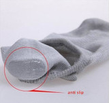 Big size 14pcs=7 pairs/lot Bamboo fiber Womens invisible Socks anti- slip Free Shipping net EU size 38-42 US 7-9 Plus