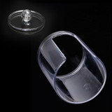 Big Promotion Acrylic Cotton Swab Organizer Box Portable Round Container Storage Case Make up Cotton Pads Q-tip Box For Home