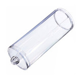 Big Promotion Acrylic Cotton Swab Organizer Box Portable Round Container Storage Case Make up Cotton Pads Q-tip Box For Home
