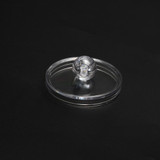 Big Promotion Acrylic Cotton Swab Organizer Box Portable Round Container Storage Case Make up Cotton Pads Q-tip Box For Home