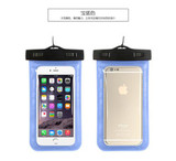 Hot sale Transparent Waterproof Underwater Pouch Dry Bag Case Cover For iPhone Cell Phone Touchscreen Mobile Phone