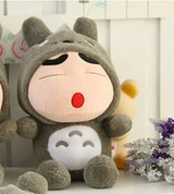 hot sale toy 35cm Totoro dolls kid toy Anime toys doll Cute lovely Kawaii Crayon Totoro Plush toys gift for boy brinquedos