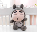 hot sale toy 35cm Totoro dolls kid toy Anime toys doll Cute lovely Kawaii Crayon Totoro Plush toys gift for boy brinquedos