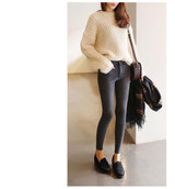 Hot Sale Skinny Jeans Woman Autumn New 2016 Pencil Jeans For Women Fashion Slim  Ankle-Length Jeans Women's Printed Denim Pants