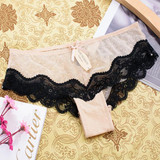 Hot Sale Sexy Women Cotton Lace Seamless Underwear Women T Panties G String Women's Briefs Calcinha Lingerie Tanga Thong