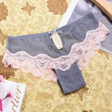 Hot Sale Sexy Women Cotton Lace Seamless Underwear Women T Panties G String Women's Briefs Calcinha Lingerie Tanga Thong
