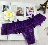 Hot Sale Sexy Lace Panties Seamless G string Underwear Women T Panty Transparent Briefs Lingerie Low Waist Intimates for Ladies