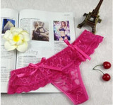 Hot Sale Sexy Lace Panties Seamless G string Underwear Women T Panty Transparent Briefs Lingerie Low Waist Intimates for Ladies