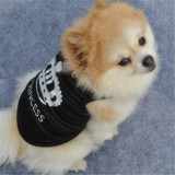 Hot Sale Pet Dog Clothes Princeness Pattern Puppy Clothing Coat Vest Cotton T-Shirt for Dogs Clothes
