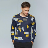 2017 Knitted Sweater Men 100% Cotton Winter Casual Pullover Brand Clothing O-neck Long Sleeve Pullovers for Solid Mens Sweaters