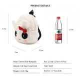 2017 Kids Plush Backpacks Mini Schoolbag Panda Baby Plush Children Bag Girls Likes Backpack Kindergarten Animal Kids Backpack