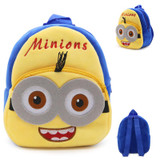 2017 Kids Infantile Mochila Soft Nap Cloth Backpacks Little Bee Plush Backpacks Mini Preschool Backpack Kindergarten School Bags
