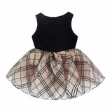 2017 Kids Dresses For Girls Plaid Patchwork Girls Clothes Sleeveless Summer Dress Baby Vest Dress vestido infantil Girls Dress