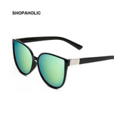 2017 Fashion Cat Eye Retro Sunglasses Women Cool Sun Glasses Female Retro Luxury Brand Personality Male Sunglasses Oculos