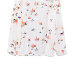 2017 Fashion Casual Spring Summer Women Blouses Plus Size Long Sleeve Tops Shirt Floral Print Loose Chiffon Blouse Female Blusas
