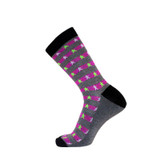 2017 fashion bright stripes business socks winter warm tennis socks long breathable sports socks