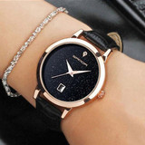 2017 Fashion Black Wrist Watch Women Watches Ladies Luxury Brand Famous Quartz Watch Female Clock Relogio Feminino Montre Femme