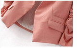 2017 Fashion Basic Jacket Blazer Women Suit Cardigan Puff Sleeve Ladies Autumn Plus Size Brand Coats Casual blaser blazer female