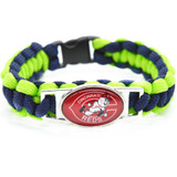 2017 Fashion Baseball Bracelet MLB Cincinnati Reds Charm Braided Bracelet for Women Men Bracelet Wide Bangle Gifts