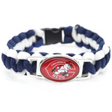 2017 Fashion Baseball Bracelet MLB Cincinnati Reds Charm Braided Bracelet for Women Men Bracelet Wide Bangle Gifts