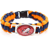 2017 Fashion Baseball Bracelet MLB Cincinnati Reds Charm Braided Bracelet for Women Men Bracelet Wide Bangle Gifts