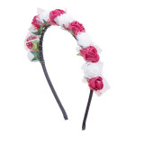 Stylish Flower Garland Floral Bridal Headband Hairband Wedding Prom Lace Flower headband Hair Accessories for Gift New Arrival