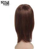 Styleicon Brazilian Virgin Hair Straight Human Hair Wigs For Women Classic Style 12 Inch Color 1b And F2/33 Free Shipping