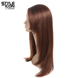 Styleicon Malaysian Virgin Hair Straight Lace Front Human Hair Wigs Color 1B And F2/33 U Part Lace Front Free Shipping